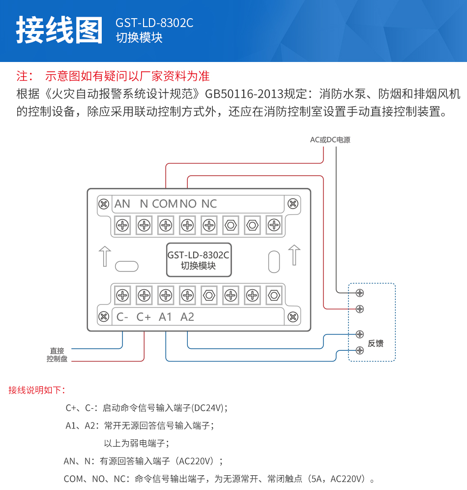 GST-LD-8302C切換模塊