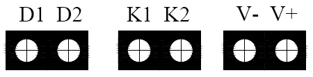 GST-BT001F獨立式可燃?xì)怏w探測器對外接線端子示意圖